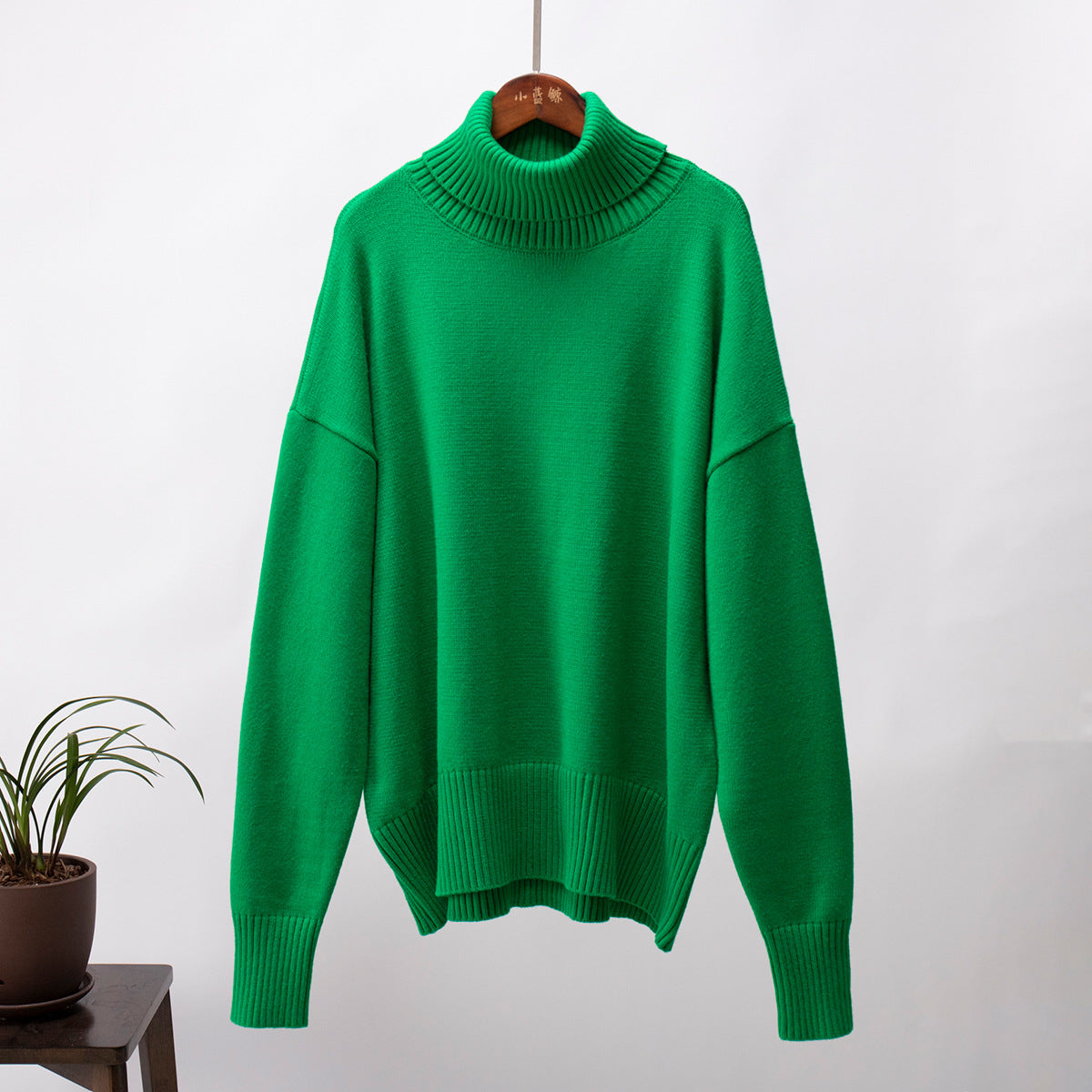 Women's Loose Knitted Pullover Sweater