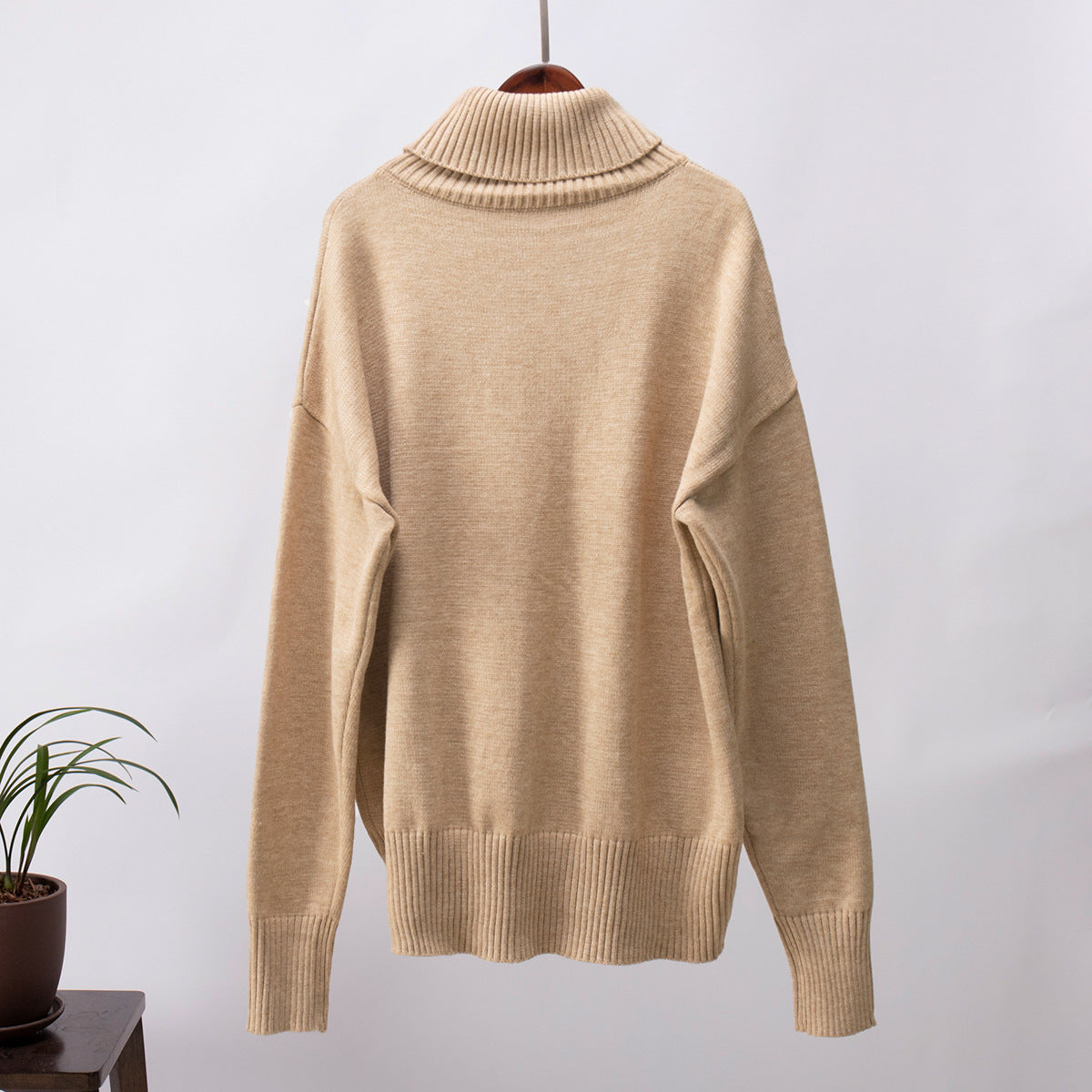 Women's Loose Knitted Pullover Sweater